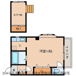 静岡県静岡市葵区瀬名川2丁目【マンション】の間取り