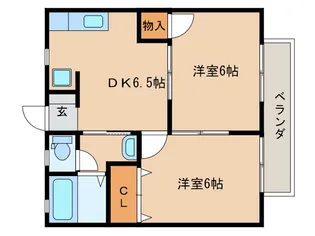 静岡県静岡市葵区東瀬名町【アパート】の間取り