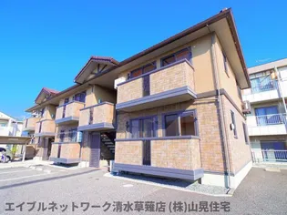 静岡県静岡市葵区南瀬名町【アパート】の外観