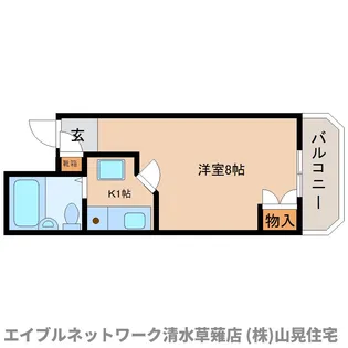 静岡県静岡市駿河区聖一色【マンション】の間取り