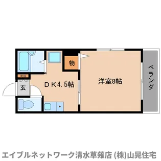 セジュールきんたろう【101号室】の間取り