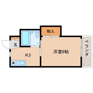 ソフィアくさなぎ【303号室】の間取り