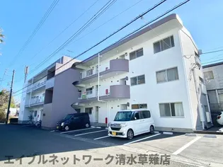 静岡県静岡市清水区草薙3丁目【マンション】の外観