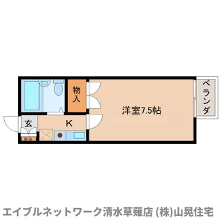 ラプラス壱番館【105号室】の間取り