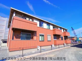 静岡県静岡市清水区長崎新田【アパート】の外観