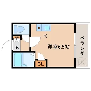 静岡県静岡市清水区長崎南町【マンション】の間取り