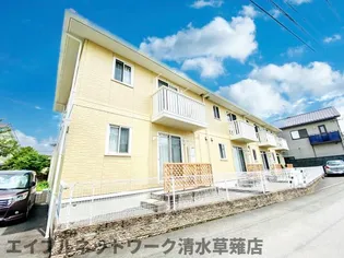 静岡県静岡市清水区中之郷【アパート】の外観