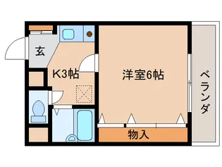 杉ヶ中町ビル【3階】の間取り