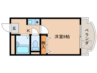1Kの間取り画像