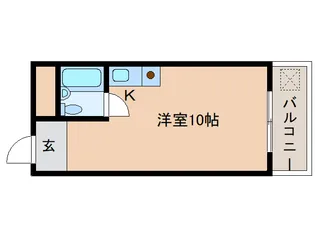 1Rの間取り画像