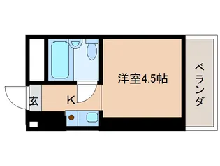 フォレスト高畑マンション【5階】の間取り