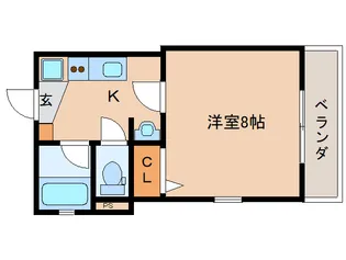 マーキュリー【3階】の間取り