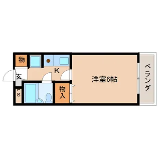 マックス高畑【3階】の間取り