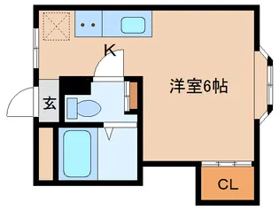 コーポタムラ【1階】の間取り