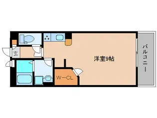 レオネクストエムティ逢坂Ⅱ【301号室】の間取り