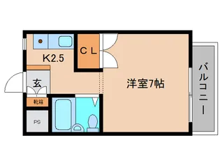 奈良県香芝市下田西3丁目【マンション】の間取り