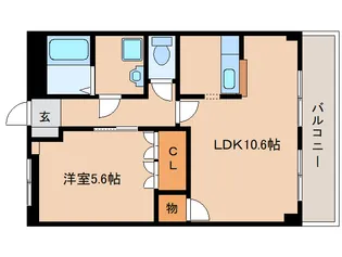 グレイス・ヴィラ【2階】の間取り