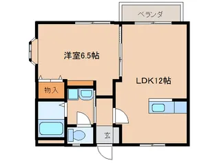 サンライフアトリオ【203号室】の間取り