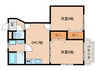 エクシージュⅠ【1階】の間取り