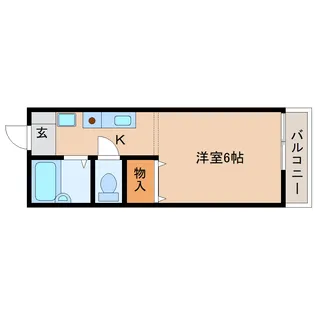 メゾンドスリシエ【A203号室】の間取り