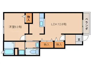 メゾンドエトワール【1階】の間取り