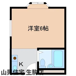 奈良県生駒市元町1丁目【マンション】の間取り
