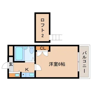 奈良県生駒市辻町【マンション】の間取り