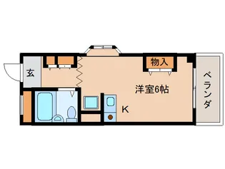 プロミネンス檜【210号室】の間取り