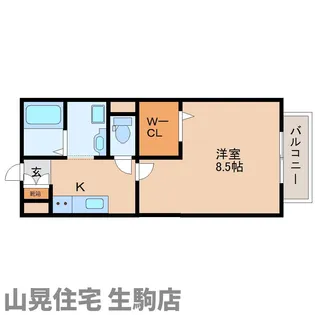 サンロイヤルⅠ【1階】の間取り