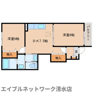 マリアージュ【1階】の間取り