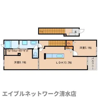 ジェントリーⅡ【2階】の間取り