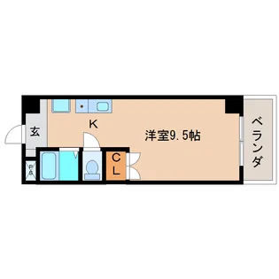 静岡県静岡市清水区江尻台町【マンション】の間取り