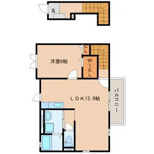グリーン・フォーリスト【2階】の間取り