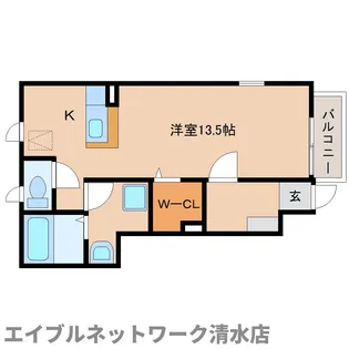 モデルノカーサA【1階】の間取り