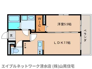 ル・アンジュ【2階】の間取り