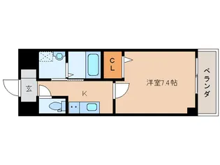 奈良県奈良市富雄北1丁目【マンション】の間取り