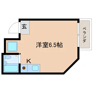 奈良県奈良市三碓2丁目【マンション】の間取り