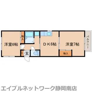 メディアアートP3【201号室】の間取り