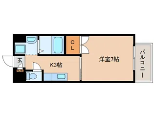 奈良県大和郡山市西岡町【マンション】の間取り