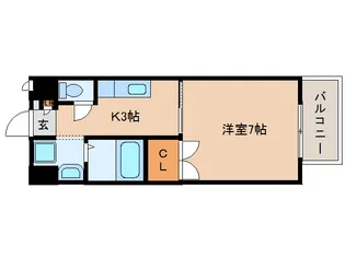 奈良県大和郡山市西岡町【マンション】の間取り