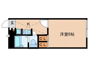 奈良県大和郡山市城南町【アパート】の間取り