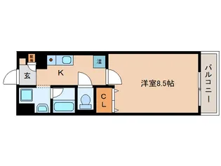 奈良県大和郡山市北郡山町【マンション】の間取り