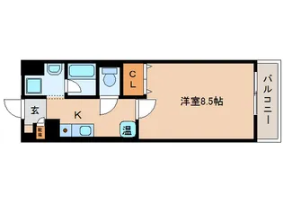 奈良県大和郡山市北郡山町【マンション】の間取り