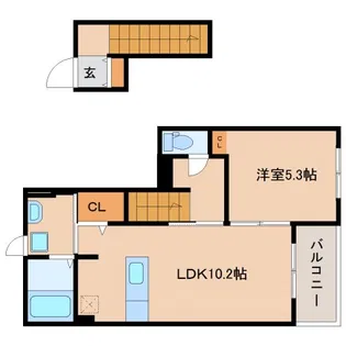 サンシャイン・N【202号室】の間取り