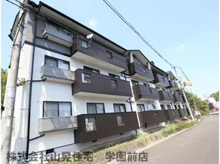 奈良県生駒市鹿畑町【アパート】の外観