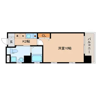 サウスガーデン南町【501号室】の間取り