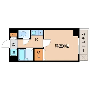 奈良県生駒郡三郷町勢野東1丁目【マンション】の間取り