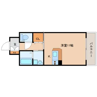ベルドミール【1階】の間取り