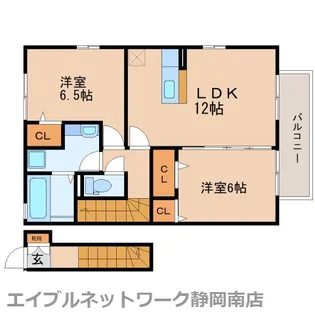 ウィルC【2階】の間取り