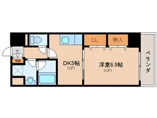 奈良県奈良市三条本町【マンション】の間取り